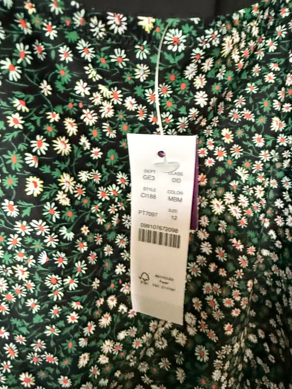 J Crew Marguerite One Piece Tank Swimsuit,  W/Liberty Fabric NWT Sz 12 Ret $148